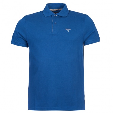 Polo Tartan Pique azul eléctrico
