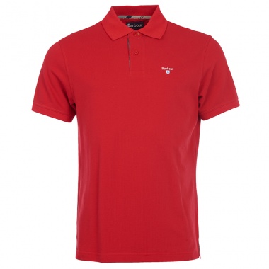 Polo Tartan Pique rojo