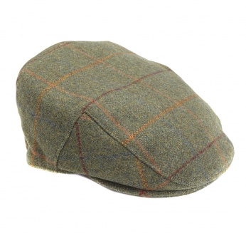 Gorra Crieff lana oliva