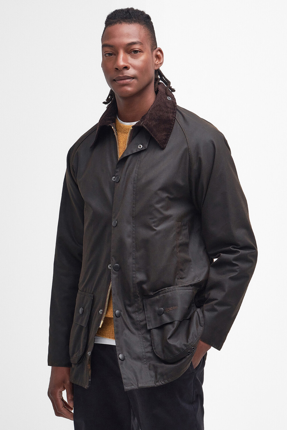 Chamarra encerada Beaufort para hombre, de Barbour