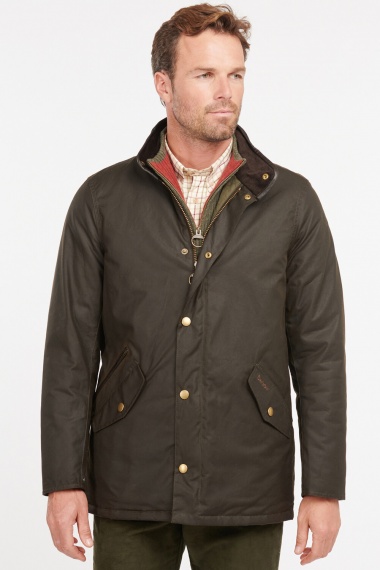 Chaqueta Prestbury Wax oliva