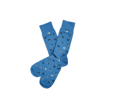 Calcetines Mavin Algodón azulones