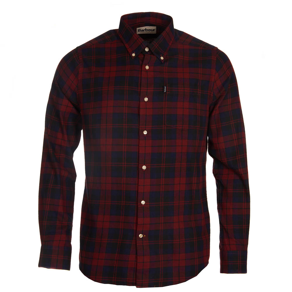 Camisas Footjoy Performance Tartan Plaid Hombre Rosas Para Las