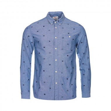 Camisa Flags estampada