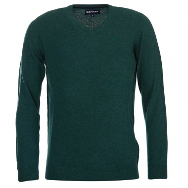Jersey Essential Pico Lambswool verde