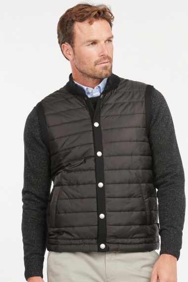 Chaleco Essential punto negro