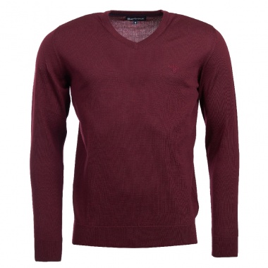 Jersey Merino granate
