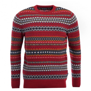 Jersey Rojo Fairisle Rich