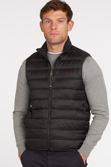 Chaleco Bretby acolchado negro