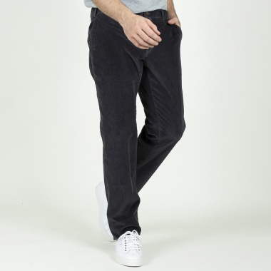 Pantalón Cardiff pana gris marengo