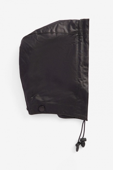 Capucha Waxed Cotton Plain Hood marrón