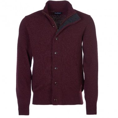 Chaqueta lana granate