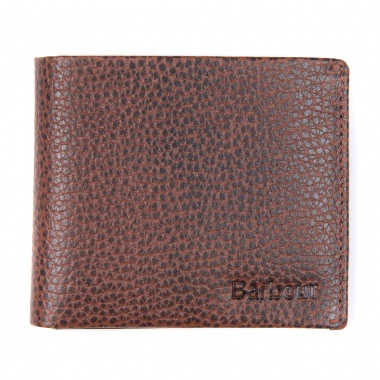 Cartera Laddon piel marrón