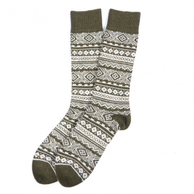 Calcetines Onso Verde y Blanco