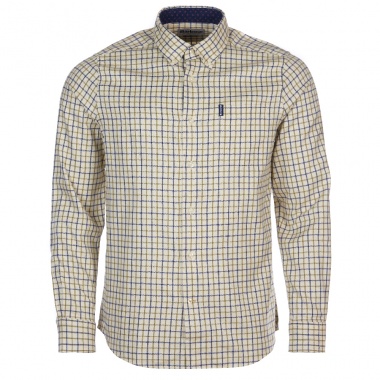 Camisa cuadros amarillo azul y blanco