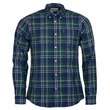 Camisa de Cuadros Azul y Verde Highland