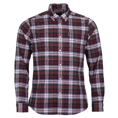 Camisa de cuadros Granate Highland