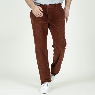 Pantalón sport pana marrón