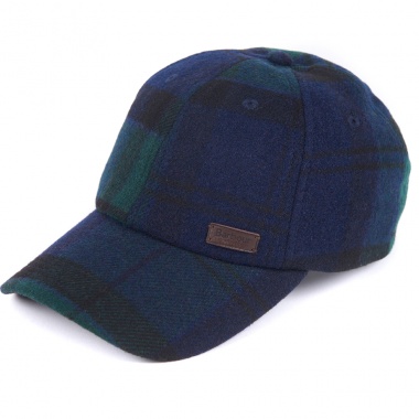 Gorra Tartán Negro Galingale Classic