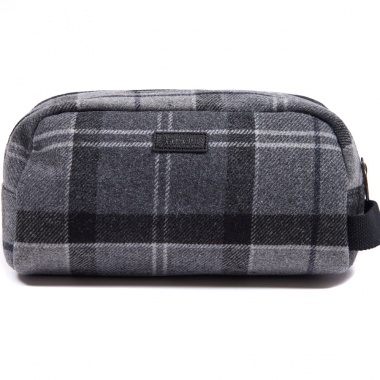 Bolsa de aseo tartán monocromática