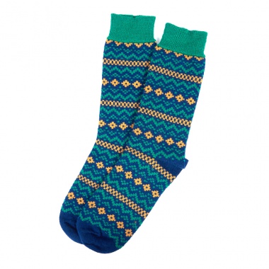 Calcetines Harrow Verde Azul