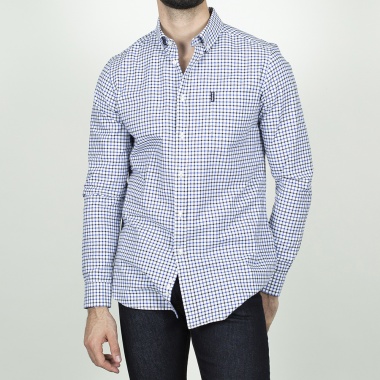 Camisa Tom cuadros blanco