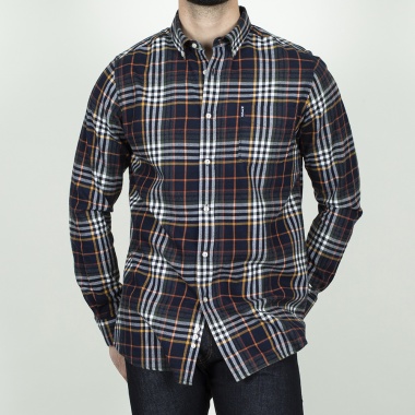 Camisa Tom cuadros azul marino