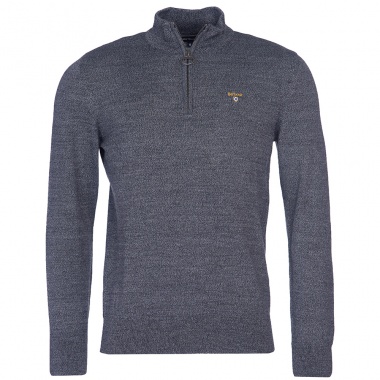 Jersey Saltire Half Zip gris