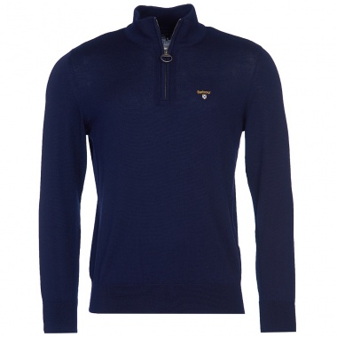 Jersey Saltire Half Zip marino