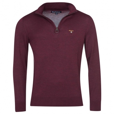 Jersey Saltire Half Zip granate
