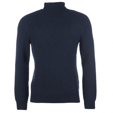 Jersey Roll Neck verde oscuro