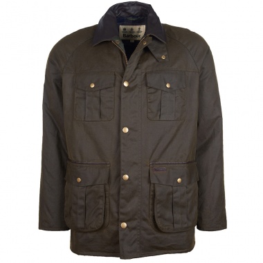Chaqueta Hebden Wax oliva