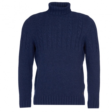 Jersey Duffle Cable Crew