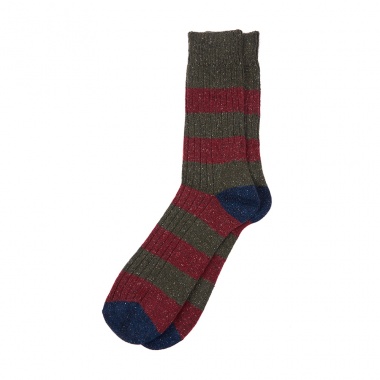 Calcetines Houghton verde rojo
