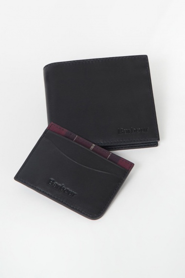 Set Cartera billetero Leather