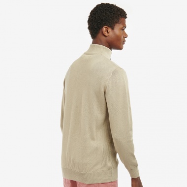 Jersey Cotton Half Zip