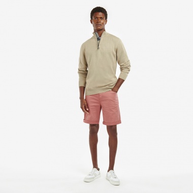 Jersey Cotton Half Zip