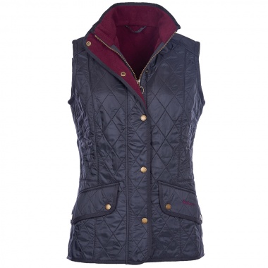 Chaleco Cavalry acolchado azul