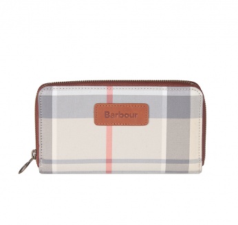 Cartera Tartán con logo