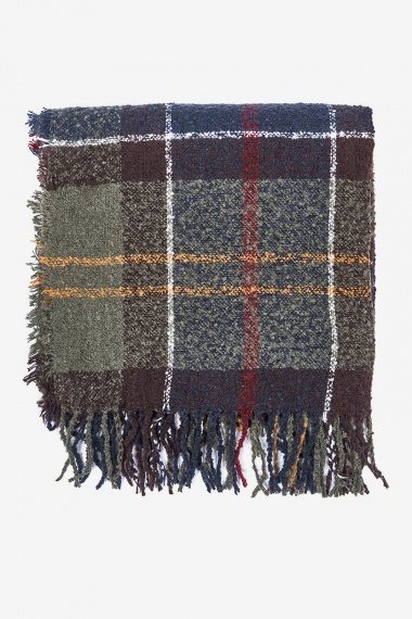 Bufanda Tartán Boucle