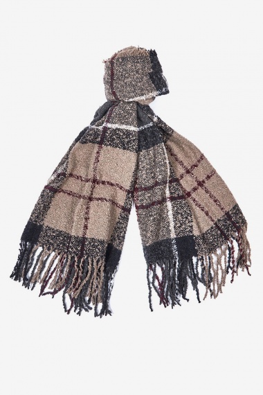Bufanda Tartán Boucle