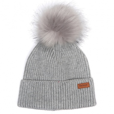 Gorro Dover Pompón gris