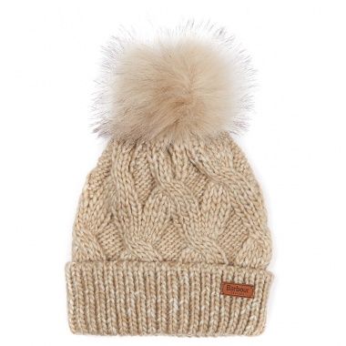 Gorro Beige Pompón Bridport