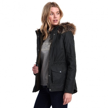 Chaqueta Verde Scallop