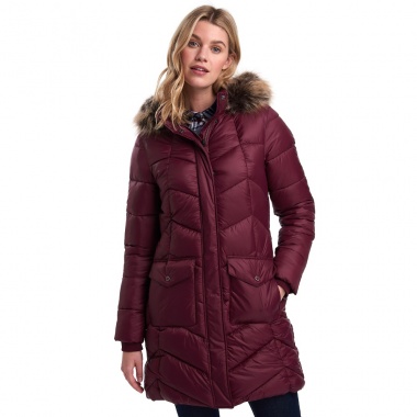 Parka Granate Clam Quilt