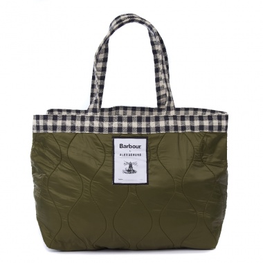 Bolso grande verde Alexa Chung