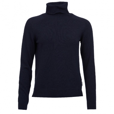 Jersey de Cuello Alto Azul Marino Pendle Roll