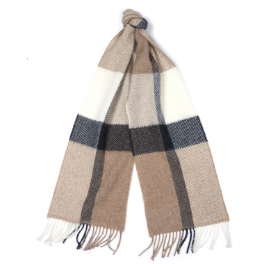 Bufanda Tartán Camel Hamble