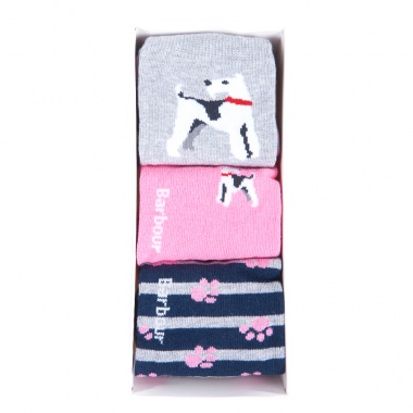 Pack Calcetines Terrier Rosa