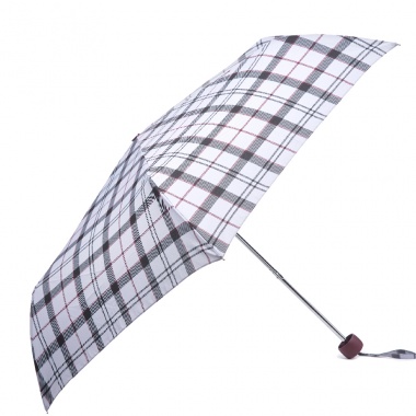 Paraguas gris plegable